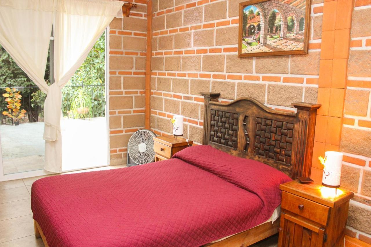 Hospedaje Piedra De Sol Tepoztlán Exteriör bild